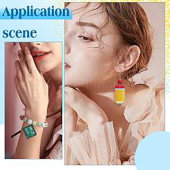 24Pcs 12 Styles Teachers' Day Theme Opaque Acrylic Pendants&nbsp;MACR-SC0001-84