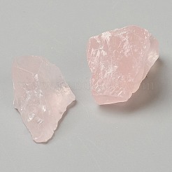 Rough Raw Natural Rose Quartz Beads&nbsp;G-P445-C01