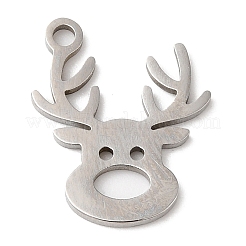 Non-Tarnish Christmas 201 Stainless Steel Pendants&nbsp;LS-STAS-D053-07P