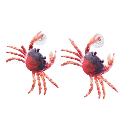 Alloy Enamel Stud Earrings&nbsp;LS-EJEW-P334-02