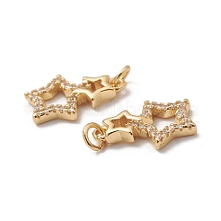 Rack Plating Brass Charms&nbsp;KK-D087-26G