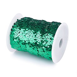 Plastic Paillette Elastic Beads&nbsp;LS-PVC-WH0003-A07