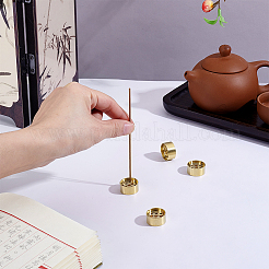 Brass Incense Burner Holder&nbsp;AJEW-GA0010-20A