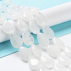 Natural Teardrop Quartz Crystal Beads Strands&nbsp;G-L242-15