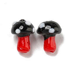 Handmade Lampwork Beads Strands&nbsp;LAMP-N025-03E