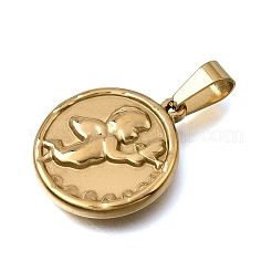 304 Stainless Steel Pendants&nbsp;STAS-G400-03G-02