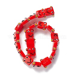 Handmade Lampwork Beads Strands&nbsp;LAMP-D015-07E