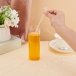 30Pcs 3 Style Transparent Acrylic Stirring Rods&nbsp;TACR-NB0001-30A
