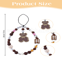 1Pc Resin Mobile Straps&nbsp;HJEW-LP0001-50