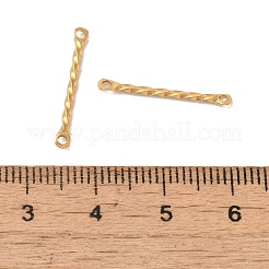 Ion Plating(IP) 304 Stainless Steel Connector Charms&nbsp;STAS-Q323-02B-G