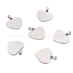 201 Stainless Steel Stamping Blank Tag Pendants&nbsp;STAS-TA0004-03