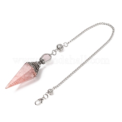 Resin Cone Pointed Dowsing Pendulums&nbsp;GG-CBA040B-03P-03