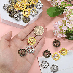 Tibetan Style Alloy Pendants&nbsp;FIND-CA0010-57
