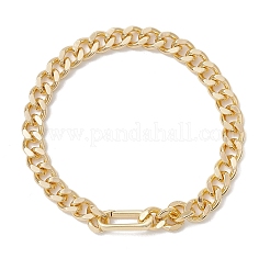 Brass Cuban Link Chain Bracelets&nbsp;BJEW-JB13349