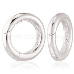 925 Sterling Silver Spring Gate Rings&nbsp;STER-CN0001-43P