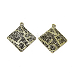 Tibetan Style Alloy Pendants&nbsp;LS-PALLOY-D014-18AB