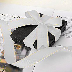 14.3~15M Polyester Gold Edged Grosgrain Ribbon&nbsp;OCOR-LP0004-24B