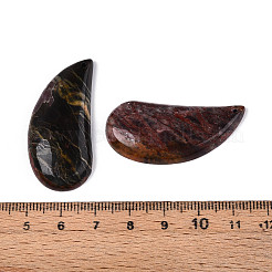 2Pcs Natural Red Picasso Stone/Polychrome Jasper Pendants&nbsp;G-N348-07