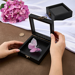 Wood Jewelry Display Cases&nbsp;CON-WH0089-223B