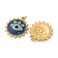 304 Stainless Steel Enamel Pendants&nbsp;STAS-U061-35G-03