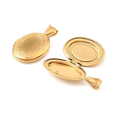 316 Stainless Steel Locket Pendants&nbsp;STAS-K321-07G