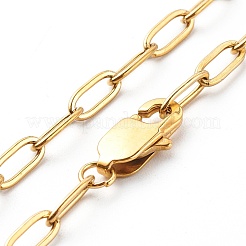 304 Stainless Steel Cable Chain Necklaces&nbsp;NJEW-JN03628-02