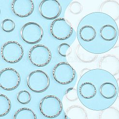 100Pcs Iron Split Key Rings&nbsp;IFIN-FS0001-64