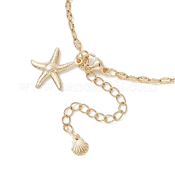 304 Stainless Steel Cable Chains Bracelets for Women&nbsp;BJEW-JB12448-02