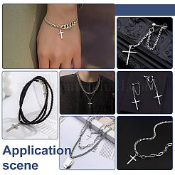 100Pcs 304 Stainless Steel Pendants&nbsp;STAS-UN0063-63
