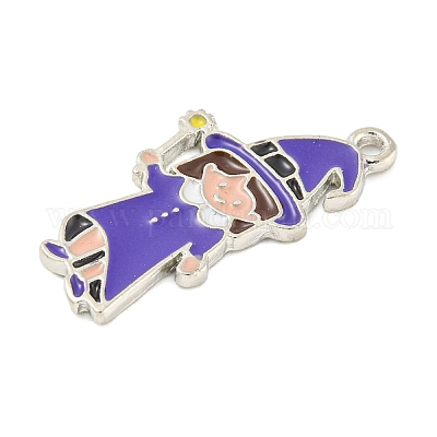 Halloween Theme Alloy Enamel Pendants&nbsp;ENAM-M221-02P-07-1