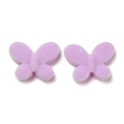 Flocky Acrylic Beads&nbsp;OACR-C018-03-1