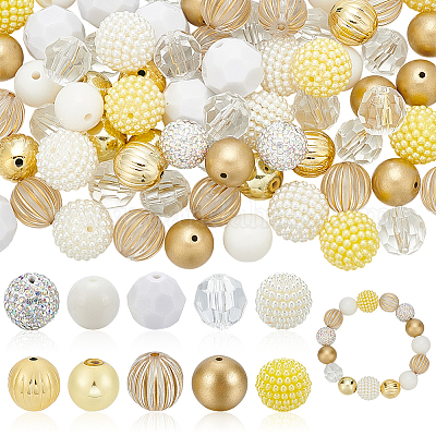 Acrylic Beads Sets&nbsp;OACR-AR0001-35-1