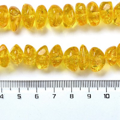 Resin Imitation Amber Beads Strands&nbsp;RESI-Z017-02A-1