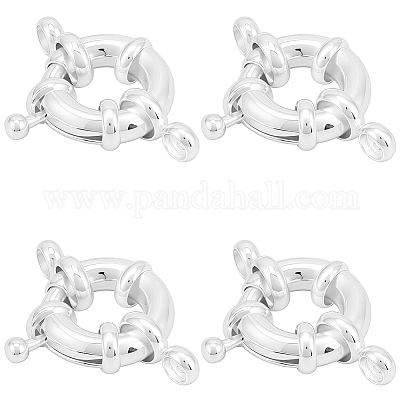 12Pcs Brass Spring Ring Clasps&nbsp;KK-BBC0024-17B-1