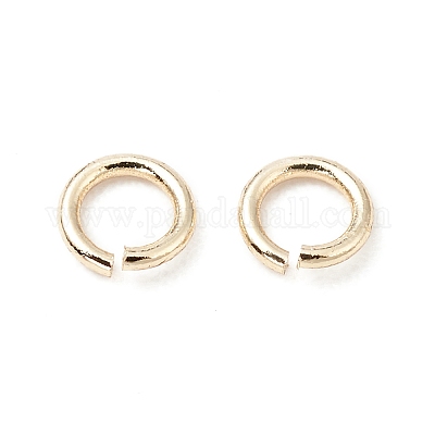 Brass Open Jump Rings&nbsp;X-KK-WH0060-01A-G-1