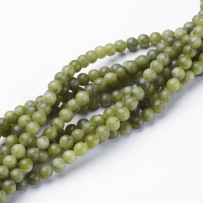 Natural Taiwan Jade Beads Strands&nbsp;X-GSR4MMC032-1