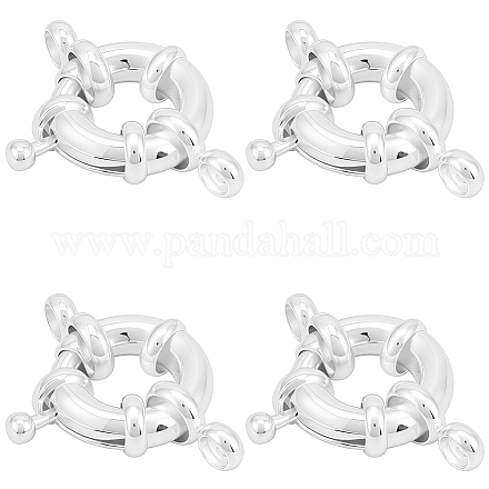 12Pcs Brass Spring Ring Clasps&nbsp;KK-BBC0024-17B-1