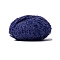 Polyester Yarn, for Weaving, Knitting & Crochet, Midnight Blue, 1~2mm, about 218.72 Yards(200m)/Skein