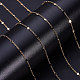 Brass Link Chains&nbsp;CHC-T007-02G-7