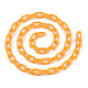 Handmade Opaque Acrylic Paperclip Chains&nbsp;X-KY-S166-002J-2
