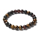 Natural Tiger Eye Bead Stretch Bracelets&nbsp;BJEW-K212-B-005-7