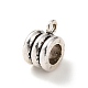 Tibetan Style Alloy Tube Bails&nbsp;PALLOY-P293-187-2