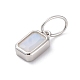 925 Sterling Silver Cubic Zirconia Charms&nbsp;STER-NH0014-01P-06-2