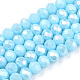 Electroplate Glass Beads Strands&nbsp;EGLA-A034-P2mm-B14-1