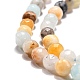Natural Flower Amazonite Beads Strands&nbsp;X-G-G545-06-6