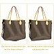 Felt Inserts Bag Bottom&nbsp;DIY-WH0308-167C-04-6