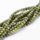 Natural Taiwan Jade Beads Strands&nbsp;X-GSR4MMC032-1