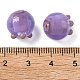 Handmade Lampwork Bumpy Beads&nbsp;LAMP-P077-01-3