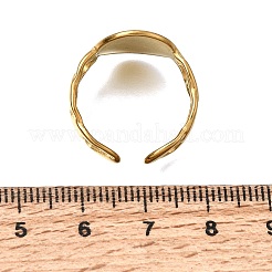 304 Stainless Steel Cuff Open Rings for Women&nbsp;SA-CBA7062-21G