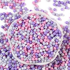 Opaque Acrylic Beads&nbsp;OACR-H118-07B-03